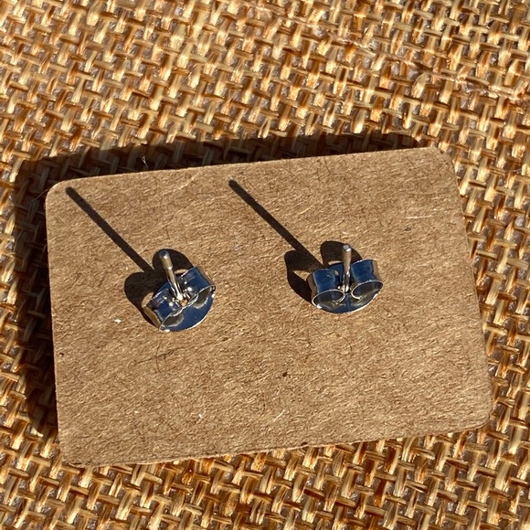 Smiling Toast Stud Earrings - Picture 2 of 2